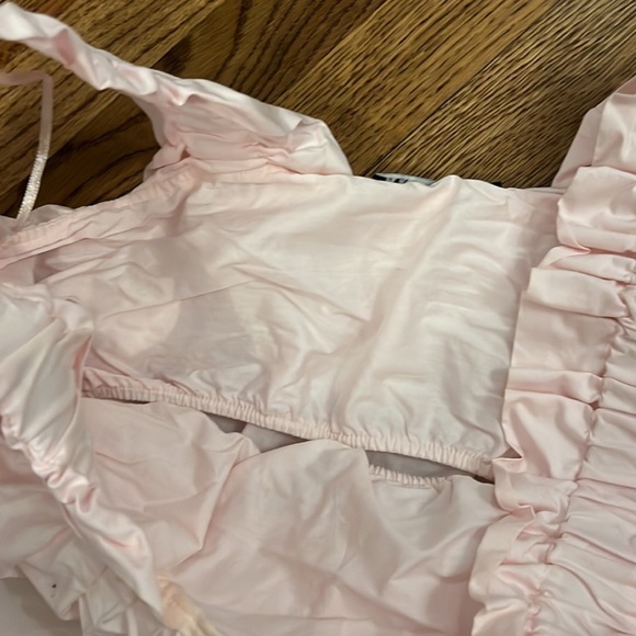 ZARA cropped pink tank top - Picture 4 of 4
